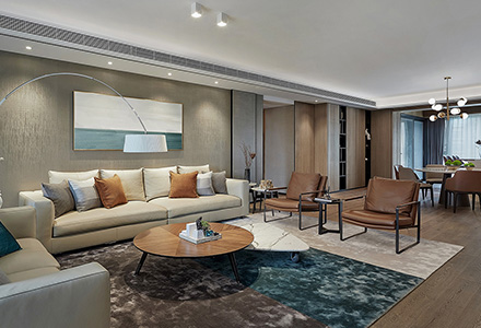 北京燕西華府極簡風格別墅裝修設(shè)計