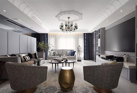 北京格拉斯小鎮(zhèn)法式風(fēng)格別墅裝修設(shè)計