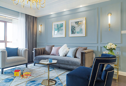 北京昆侖域美式風(fēng)格軟裝設(shè)計