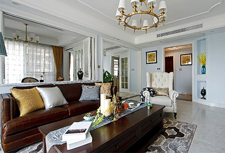 北京香山四季美式風(fēng)格別墅裝修設(shè)計