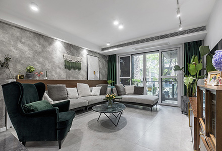 北京北辰紅橡墅北歐風格別墅裝修設計