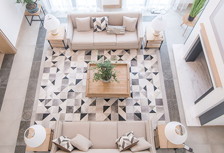 北京京投銀泰琨御府北歐風格軟裝設計