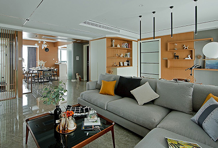 北京中海楓丹公館北歐風格軟裝設計