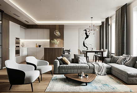 北京紫辰院現(xiàn)代風(fēng)格軟裝設(shè)計