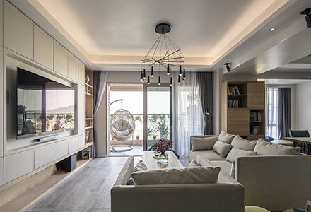 北京金地華著現(xiàn)代風(fēng)格軟裝設(shè)計