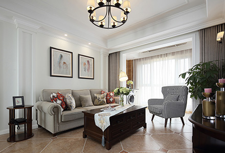 北京華潤·萬橡府美式風(fēng)格軟裝設(shè)計