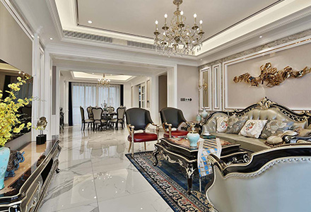 北京翡翠長安新古典風(fēng)格軟裝設(shè)計